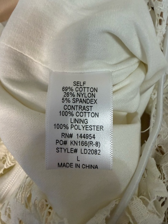 Luxxel stretch lace bodycon dress size large - Picture 8 of 8